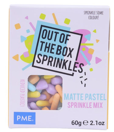 Sprinkles E Pérolas - Mix Matte Pastel PME - 60g